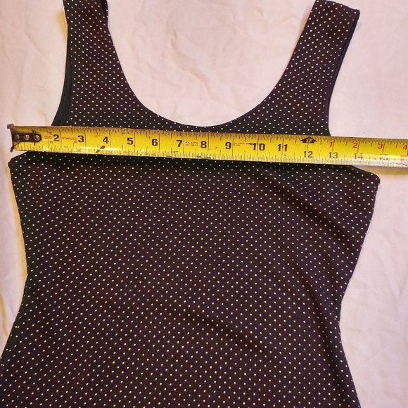 Wet Seal Black Studded Bodycon Dress Sz M - Picture 2 of 7